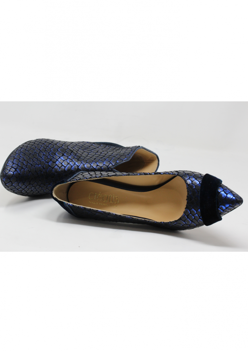 Stiletto 7 cm DIVA velour écaille – Image 2