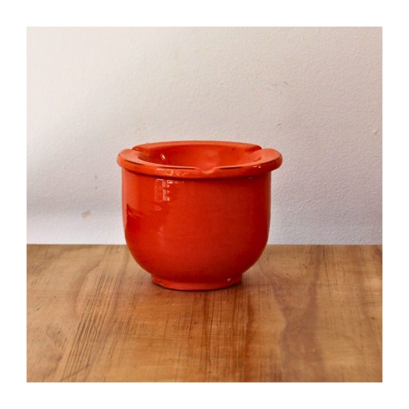 Cendrier céramique Orange