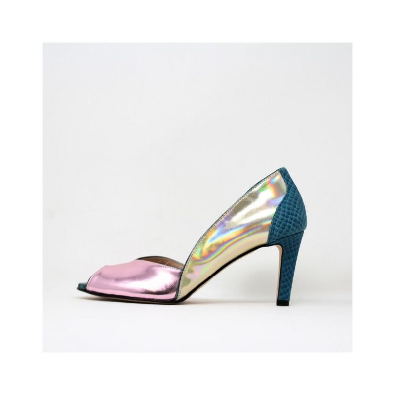 Stiletto 7 AMIE rose licorne bleu par le Cercle - 13